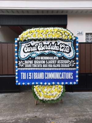 Papan Bunga Duka di Binjai Kota
